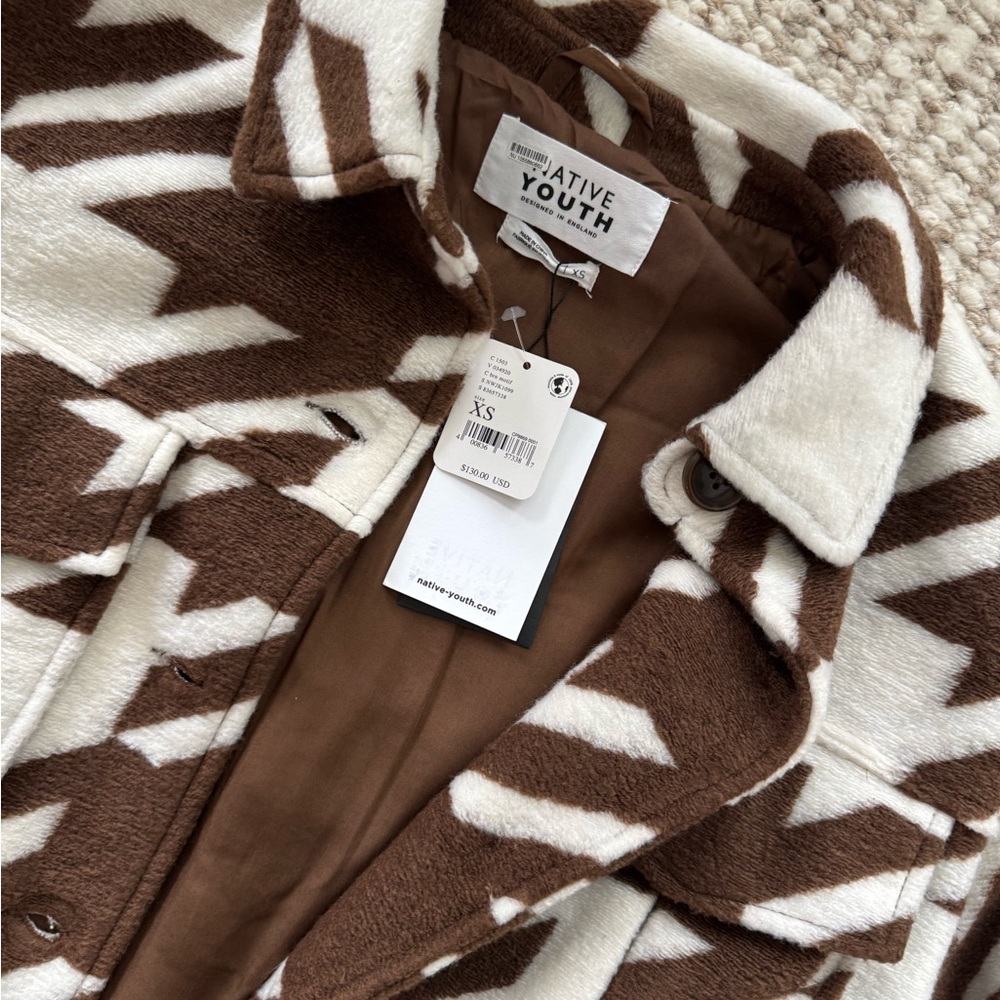 Free People NATIVE YOUTH Jacket NWT - Picture 2 of 3